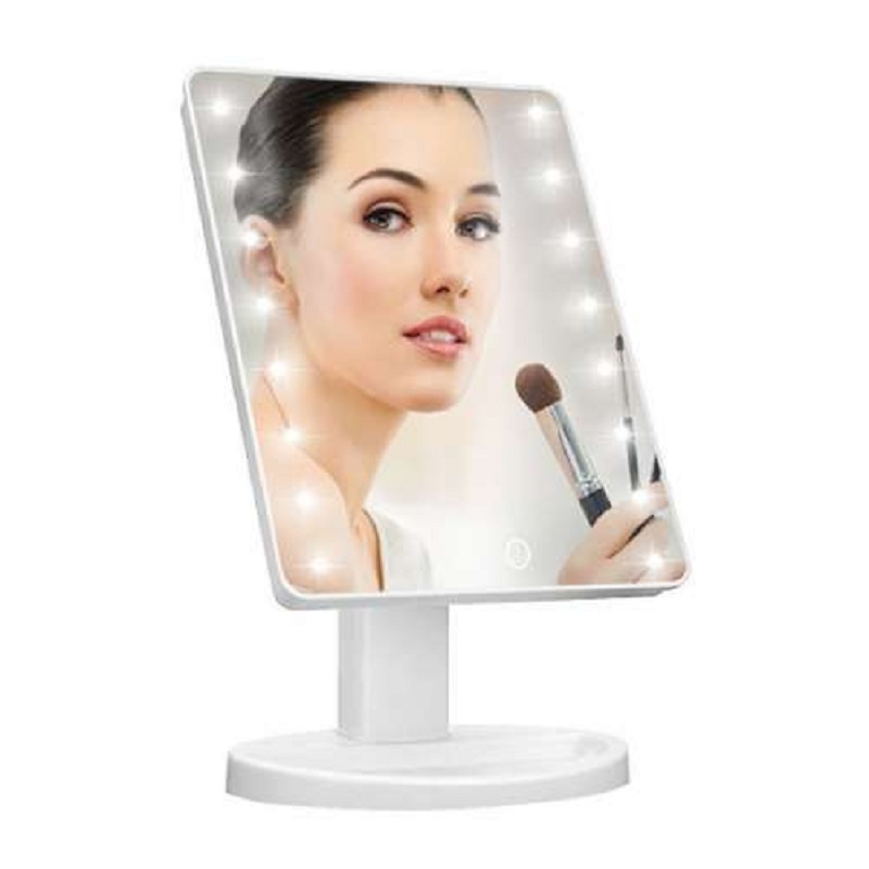 8(499)9387578 Купить косметическое зеркало с подсветкой large led mirror white 16 диодов от 875 руб. - заказать