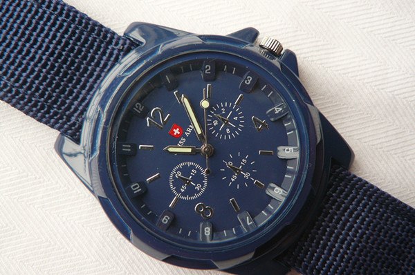 8(499)9387578 Купить армейские часы swiss army синие от  - заказать