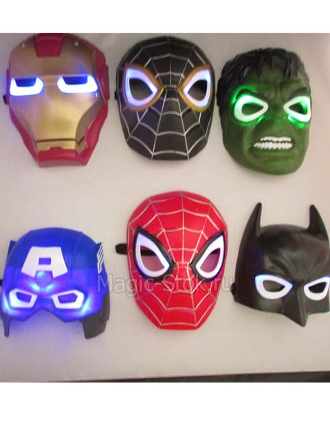 8(499)9387578 Купить маска бэтмен- с подсветкой от  - заказать