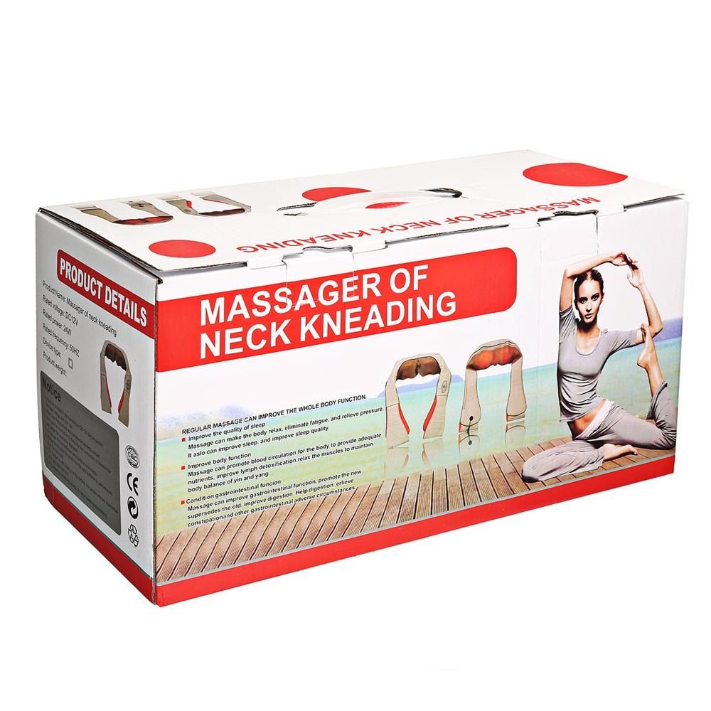 8(499)9387578 Купить кулачковый массажер для шеи и плеч massager of neck kneading с инфракрасным прогревом (4к) от  - заказать