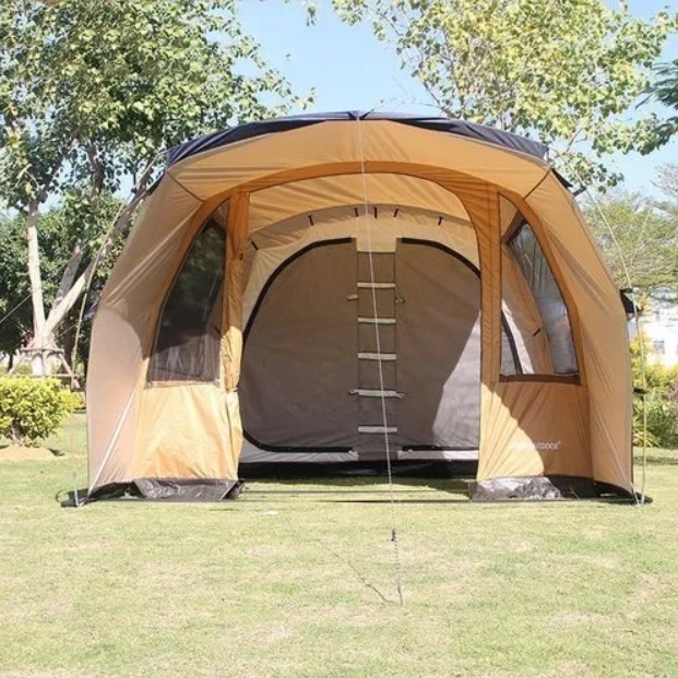 8(499)9387578 Купить палатка 4-6 местная 445*290*200см coolwalk с разделением спального места от  - заказать