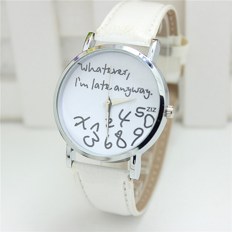 8(499)9387578 Купить who cares наручные часы - рассыпанные цифры-белый ремешок белые от  - заказать