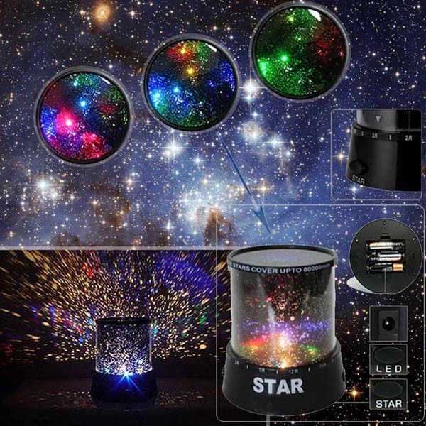 8(499)9387578 Купить ночник-проектор звездного неба «star master» от  - заказать