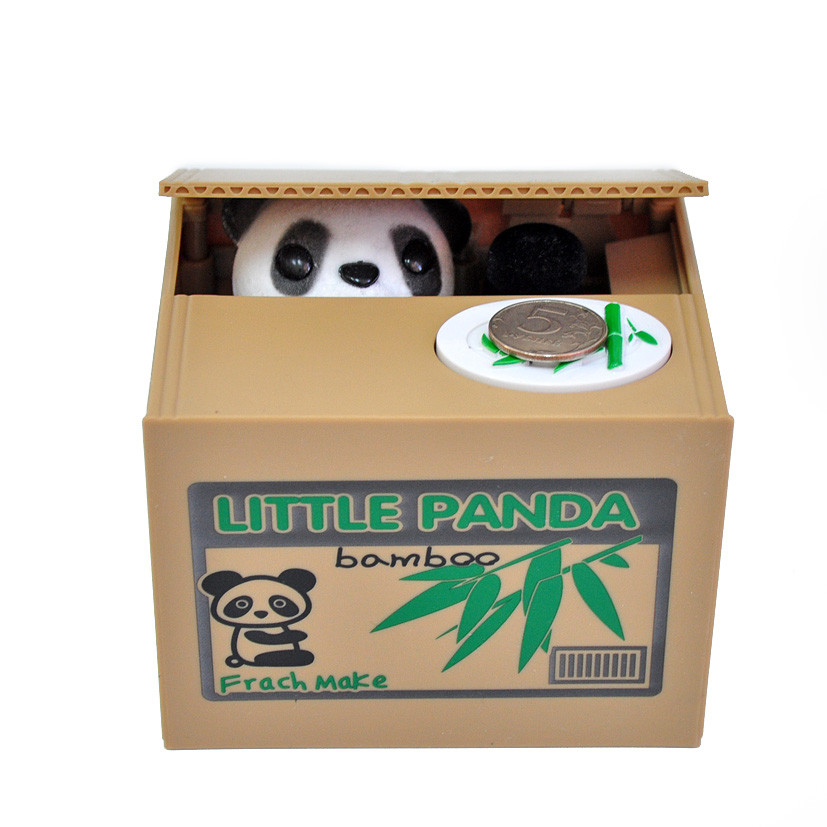 8(499)9387578 Купить интерактивная копилка-воришка панда little panda от  - заказать