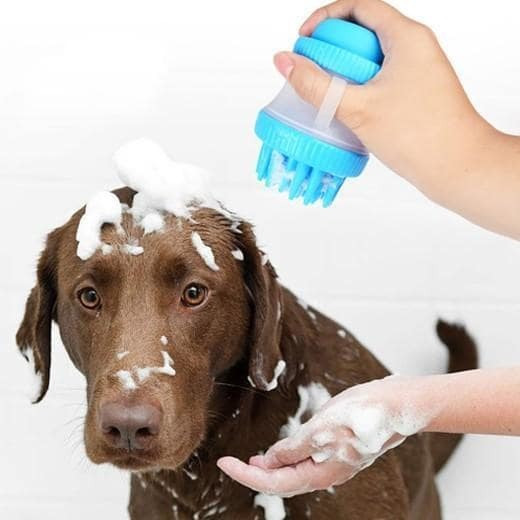 8(499)9387578 Купить щетка для животных cleaning device the gentle dog washer от  - заказать