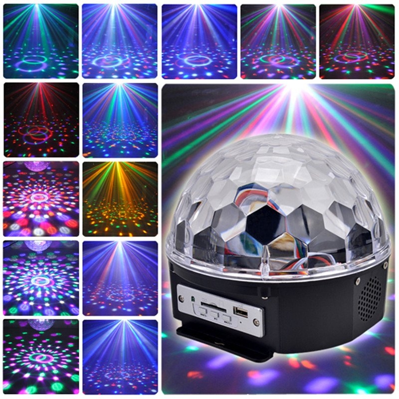 8(499)9387578 Купить светодиоидный диско - шар led crystal magic ball light (с mp3-плеером и пду) 1 без блютуса от 840 руб. - заказать