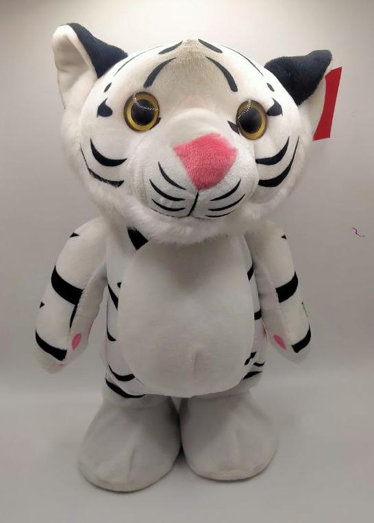 8(499)9387578 Купить игрушка белый тигр танцующий и поющий 18 песен от  - заказать