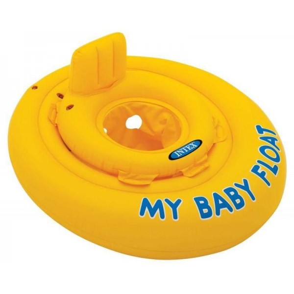8(499)9387578 Купить надувной круг intex my baby float желтый 67 см от 1-2 года от  - заказать