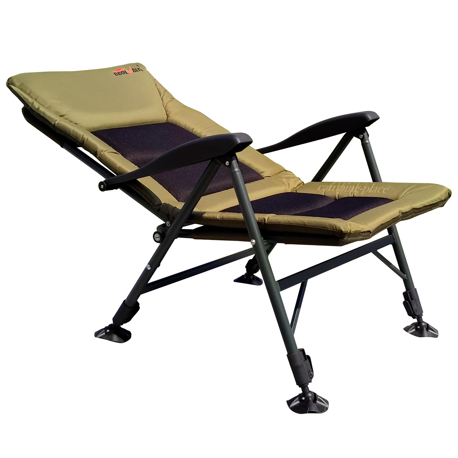 8(499)9387578 Купить кресло карповое мягкое со спинкой и подлокотниками coolwalk 64х80х97 от  - заказать