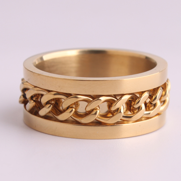 8(499)9387578 Купить кольцо золотого цвета с крупными узорами от  - заказать