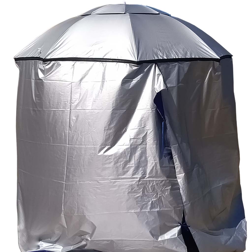 8(499)9387578 Купить палатка пляжная / зонт пляжный со съемной шторкой - усиленная солнцезащита, вентиляция, наклон - диаметр 220см - алюминиевый каркас от  - заказать
