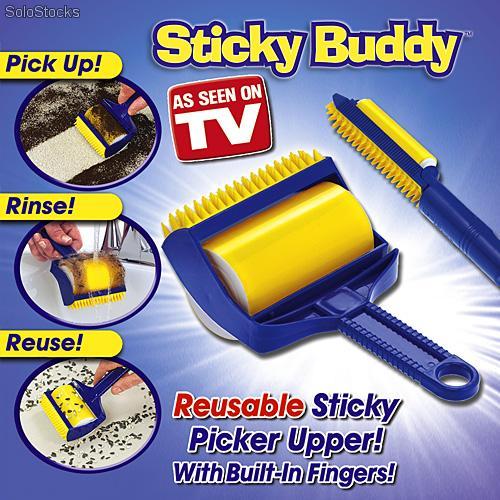 8(499)9387578 Купить липкие валики для уборки sticky buddy (стики бадди) от  - заказать
