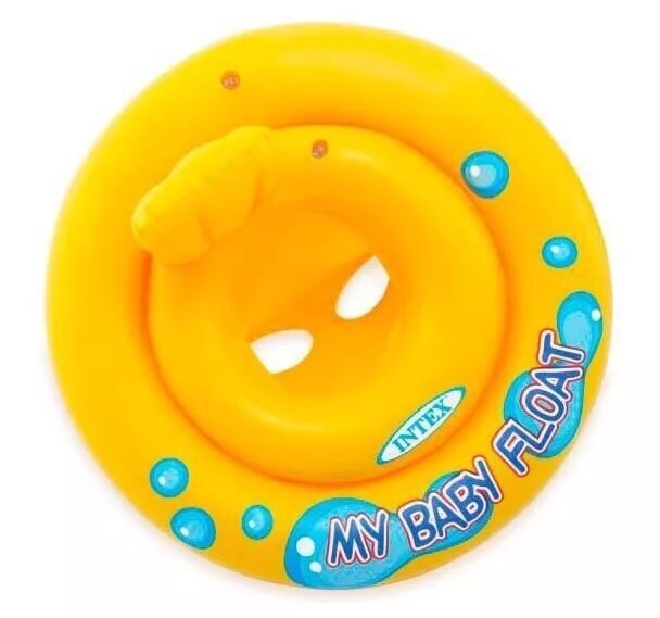 8(499)9387578 Купить надувной круг intex my baby float желтый 67 см от 1-2 года от  - заказать
