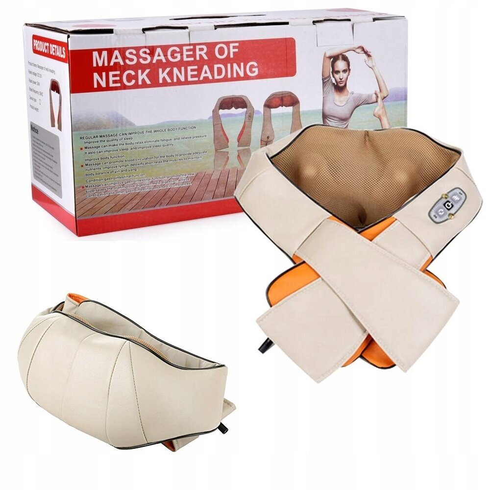 8(499)9387578 Купить массажер для шеи и плеч massager of neck kneading с инфракрасным прогревом от  - заказать