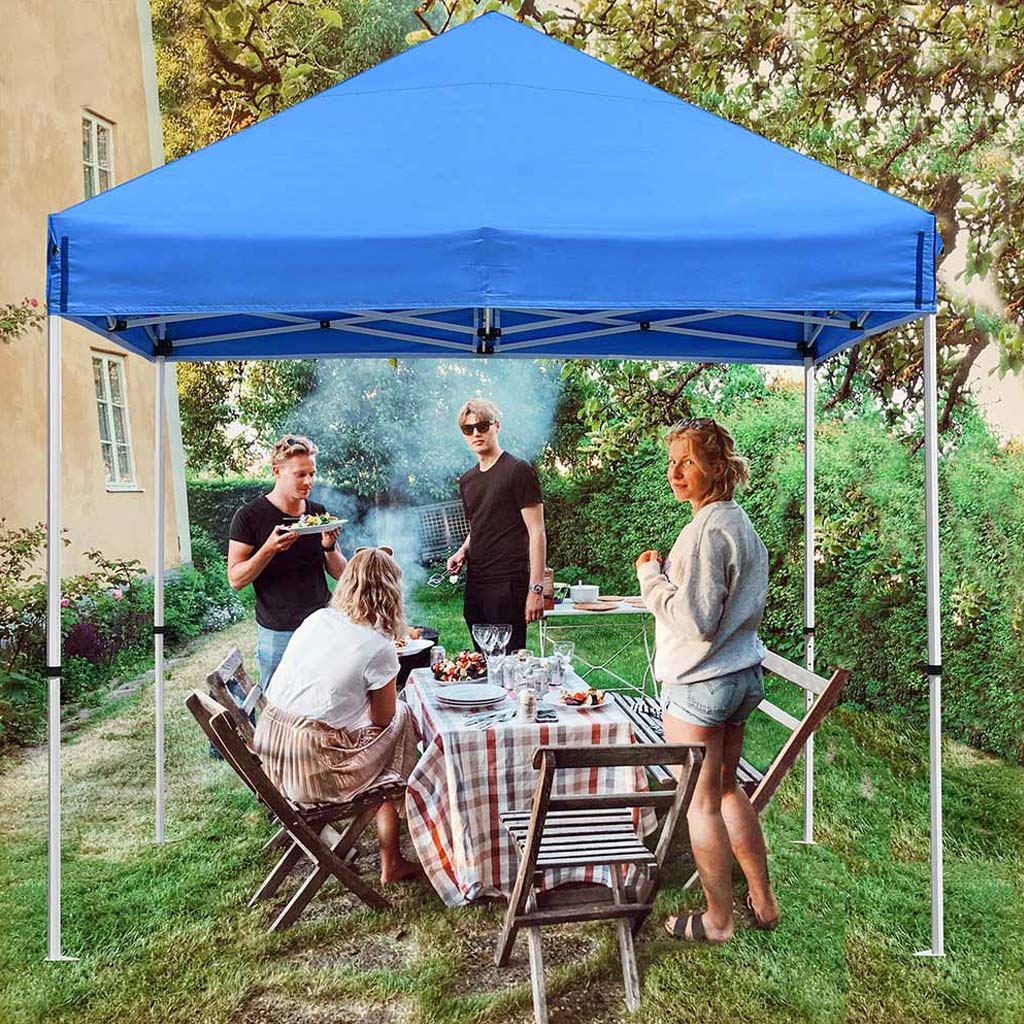 8(499)9387578 Купить шатер торговый - быстро раскладной 3х3м - цвет синий. от  - заказать