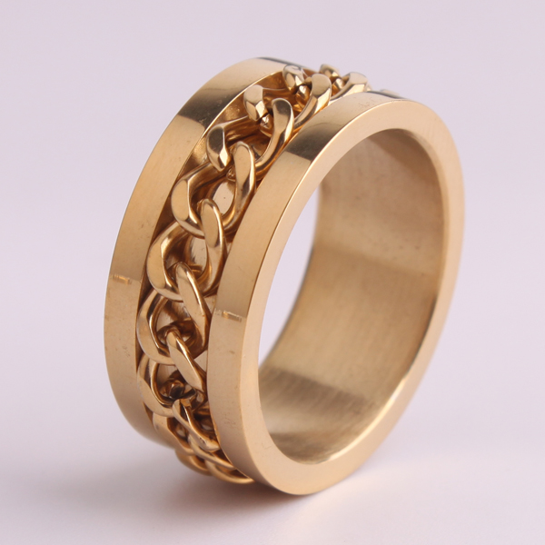 8(499)9387578 Купить кольцо золотого цвета с крупными узорами от  - заказать