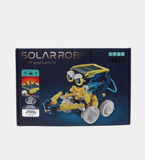 8(499)9387578 Купить развивающий конструктор solar 11 в 1 для создания 11 роботов, работающих на солнечных батареях от  - заказать