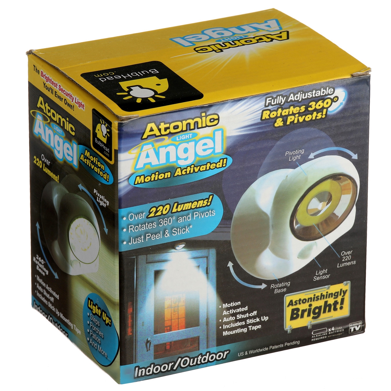 8(499)9387578 Купить беспроводной светодиодный светильник atomic angel с датчиком движения от  - заказать