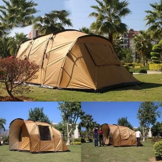 8(499)9387578 Купить палатка 4-6 местная 445*290*200см coolwalk с разделением спального места от  - заказать