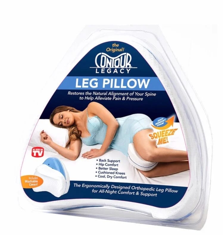 8(499)9387578 Купить подушка пенная ортопедическая для ног leg pillow с эффектом памяти от  - заказать