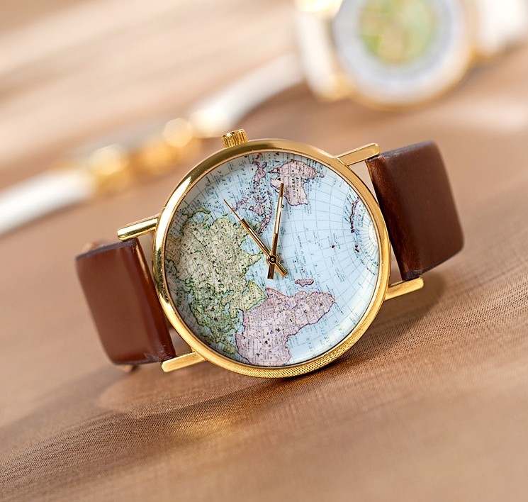 8(499)9387578 Купить карта мира наручные часы от  - заказать