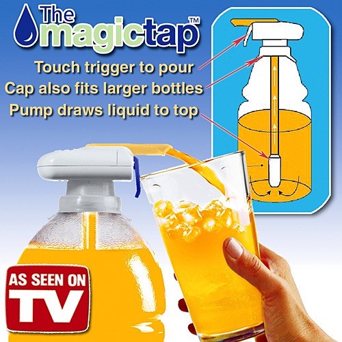 8(499)9387578 Купить автоматический диспенсер для напитков magic tap drink dispenser (маджик тэп дринк диспенсер) от  - заказать