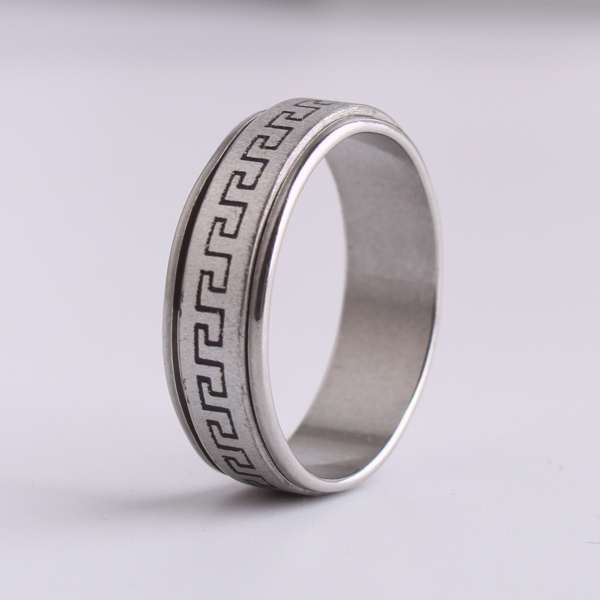 8(499)9387578 Купить кольцо с орнаментом 7мм от  - заказать