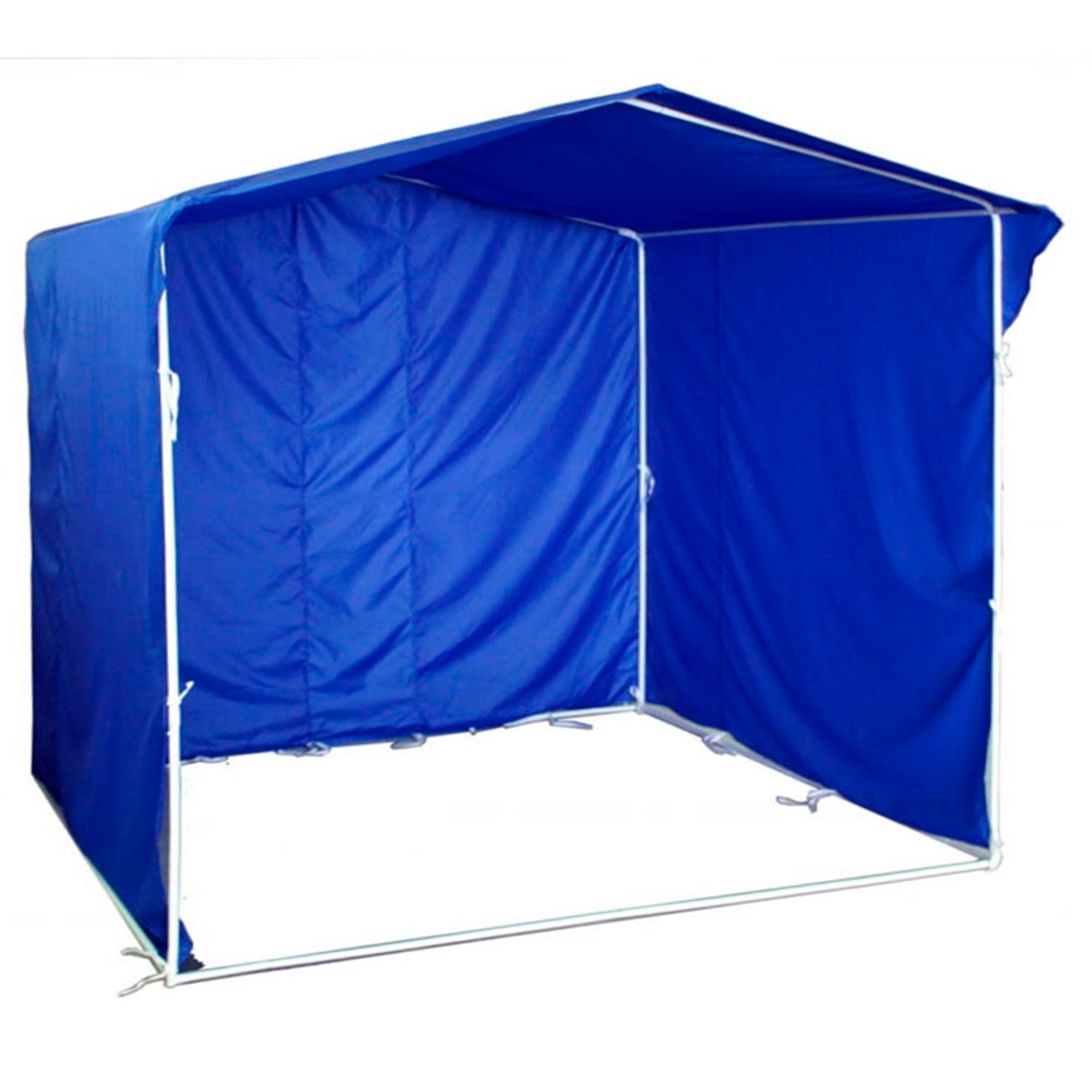 8(499)9387578 Купить шатер торговый / торговая палатка - быстро раскладная 300x200x245см - синяя от  - заказать