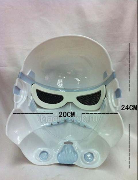 8(499)9387578 Купить маска штурмовика белая-звездные воины starwars от  - заказать