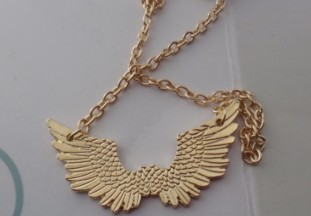 8(499)9387578 Купить ожерелье крылья пегаса золото от  - заказать