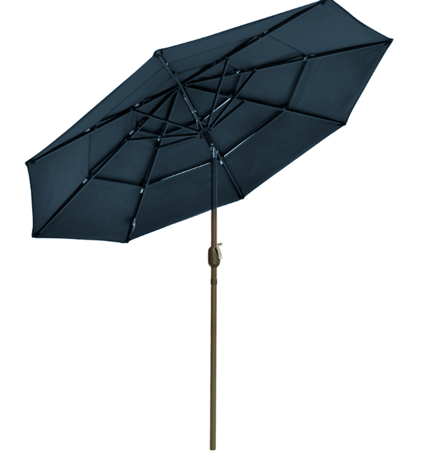 8(499)9387578 Купить зонт садовый 3м с наклоном coolwalk синий от  - заказать