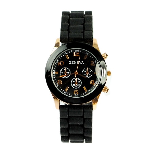 8(499)9387578 Купить (geneva) наручные часы пластик 1 цвет-черный от  - заказать