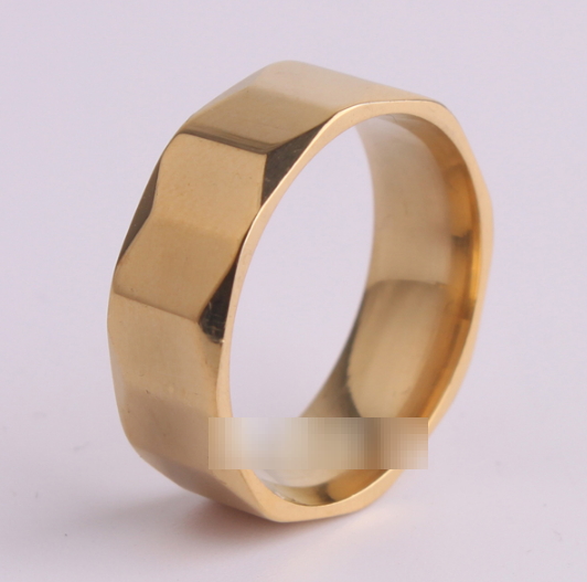 8(499)9387578 Купить кольцо золотого цвета гайка от  - заказать