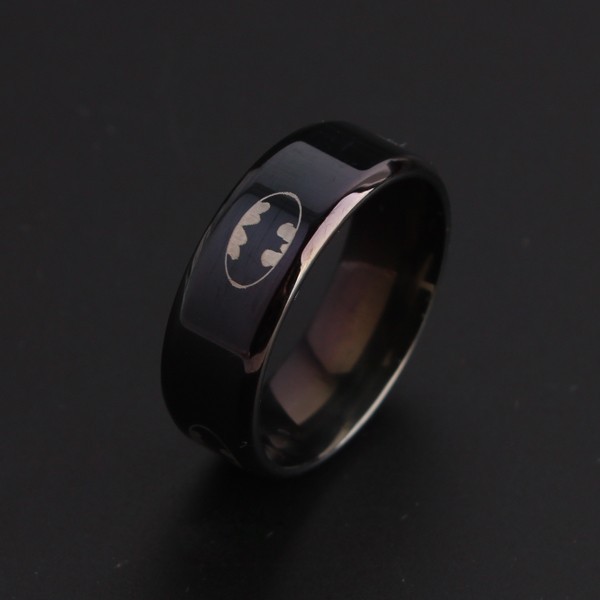8(499)9387578 Купить кольцо бэтмена - черное от 380 руб. - заказать