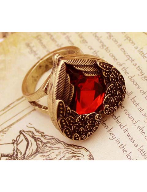 8(499)9387578 Купить кольцо "рубиновое сердце" от  - заказать