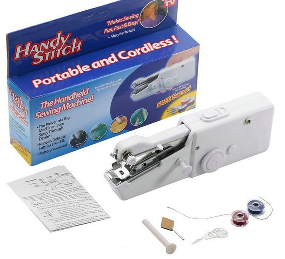 8(499)9387578 Купить портативная швейная машинка the handheld sewing machine от  - заказать