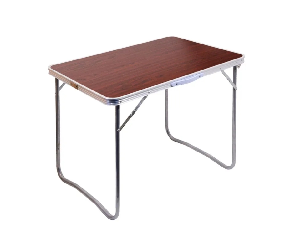8(499)9387578 Купить стол туристический складной 50х70х60см коричневый от  - заказать